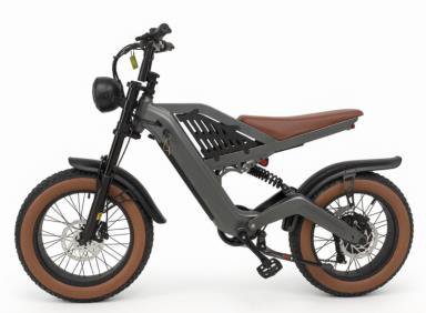 Moped-Style Electric Bicycle