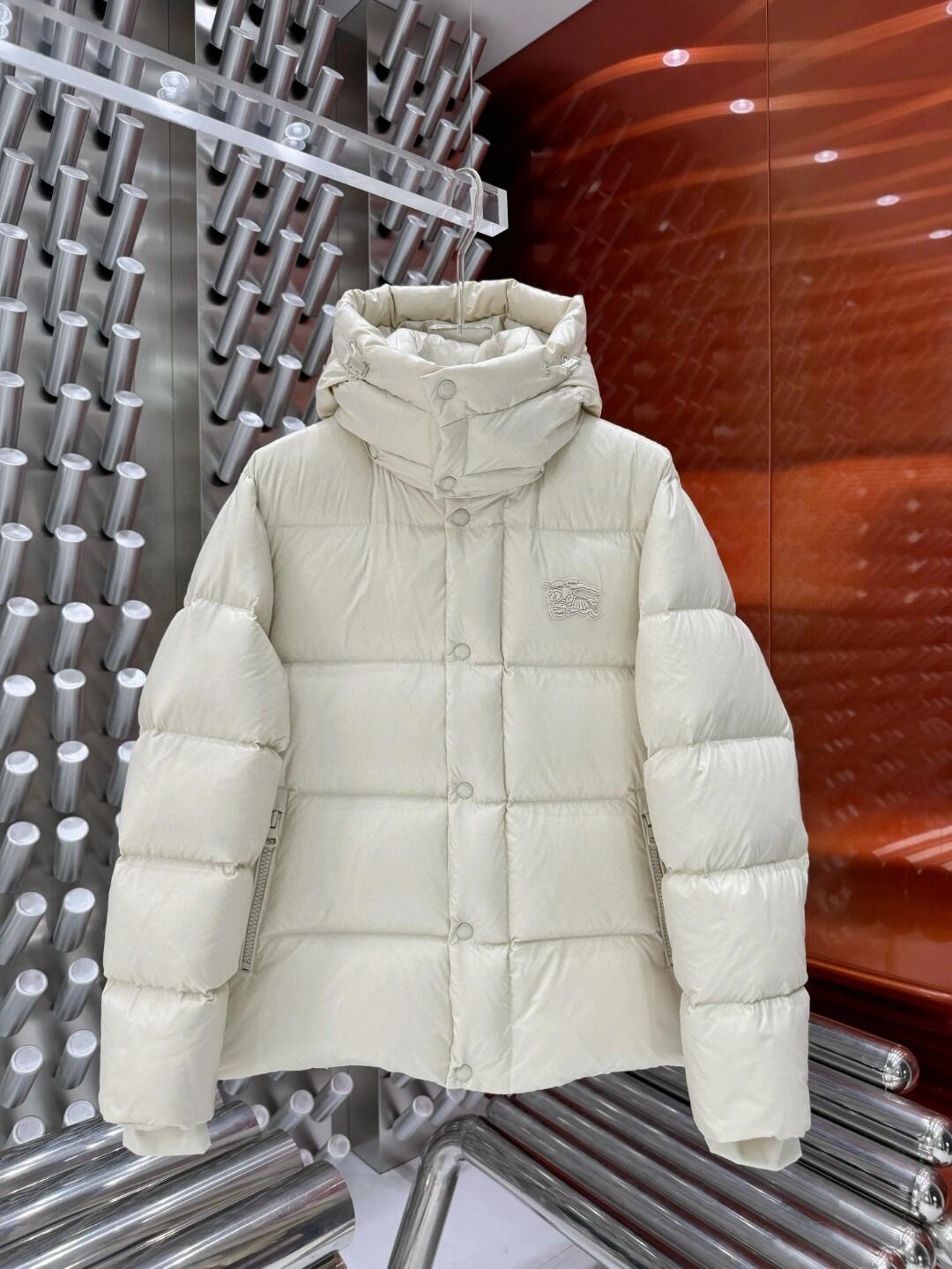 MONCLER Hooded Snap-Front Puffer Jacket