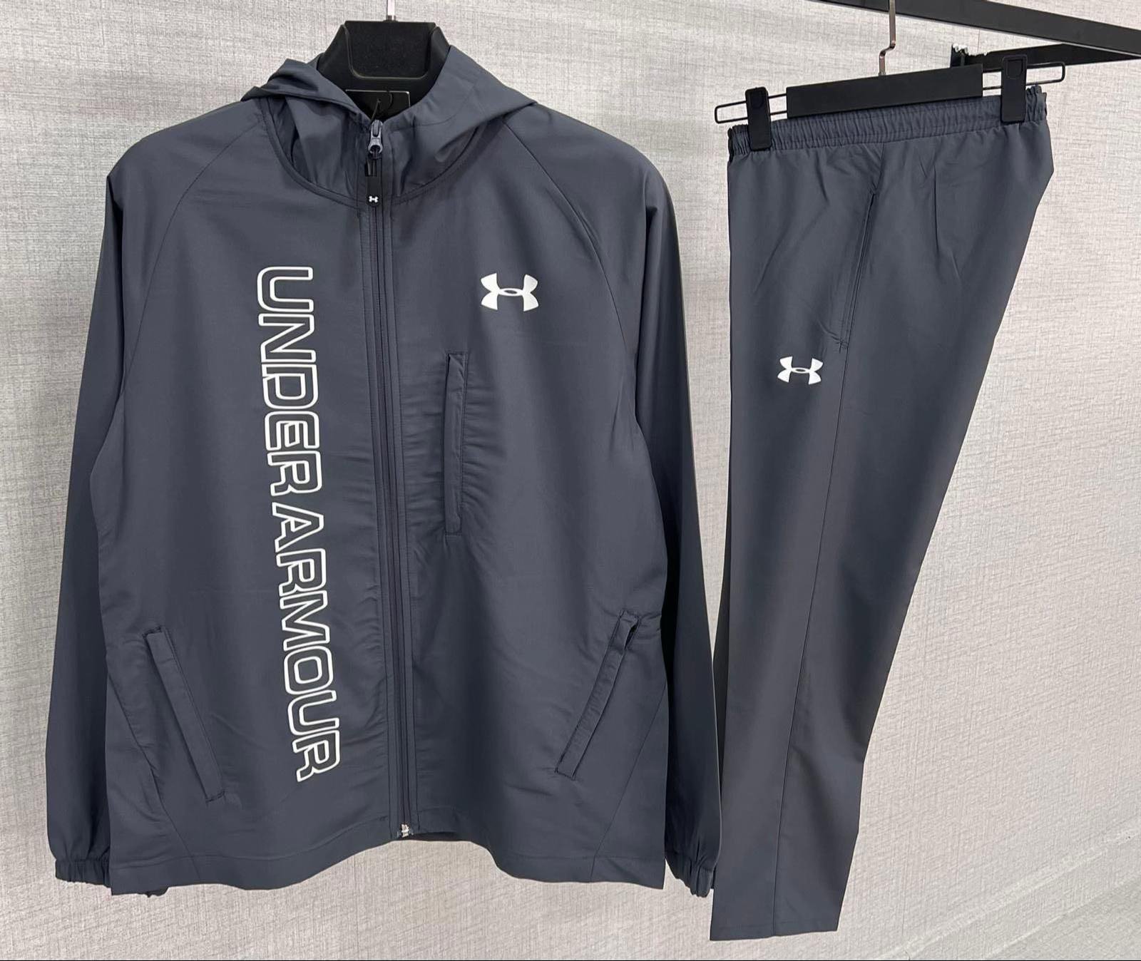 Under Armour Charcoal Logo Tracksuit