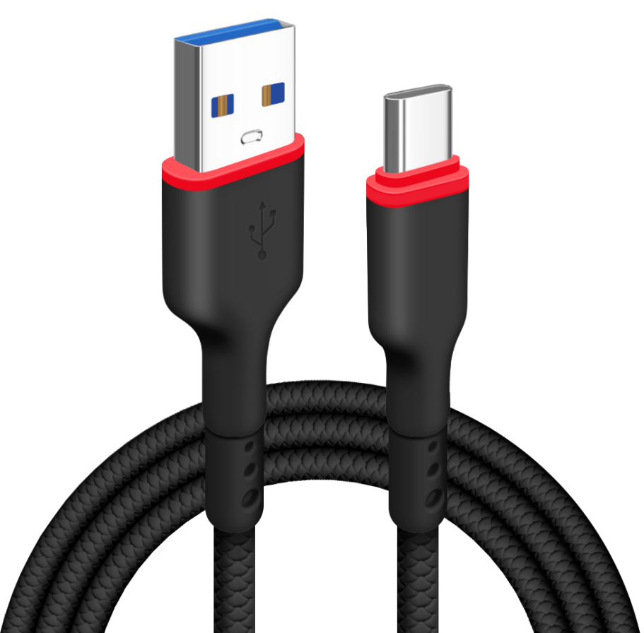 F121 Braided USB to USB-C Cable