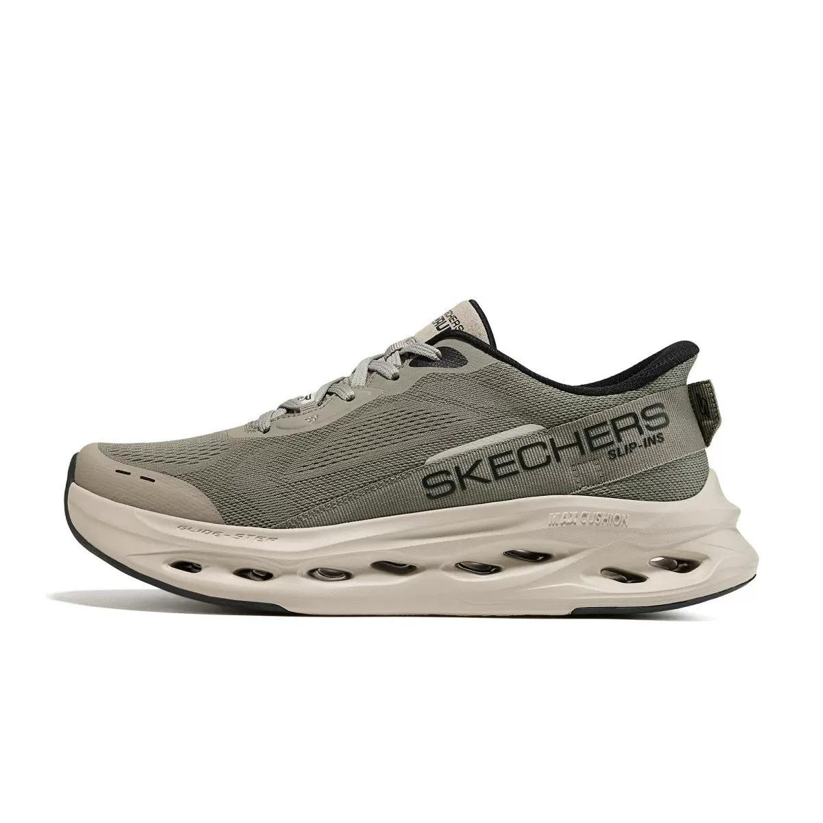 SKECHERS Slip-ins Olive Athletic Shoe