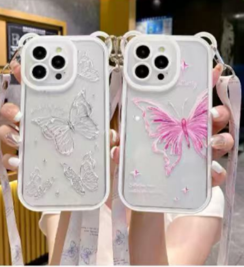 Butterfly Embossed Phone Case