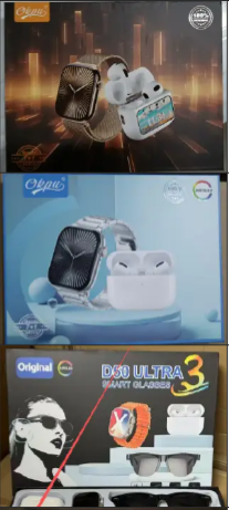 D50 Ultra 3 Smart Watch Gift Set