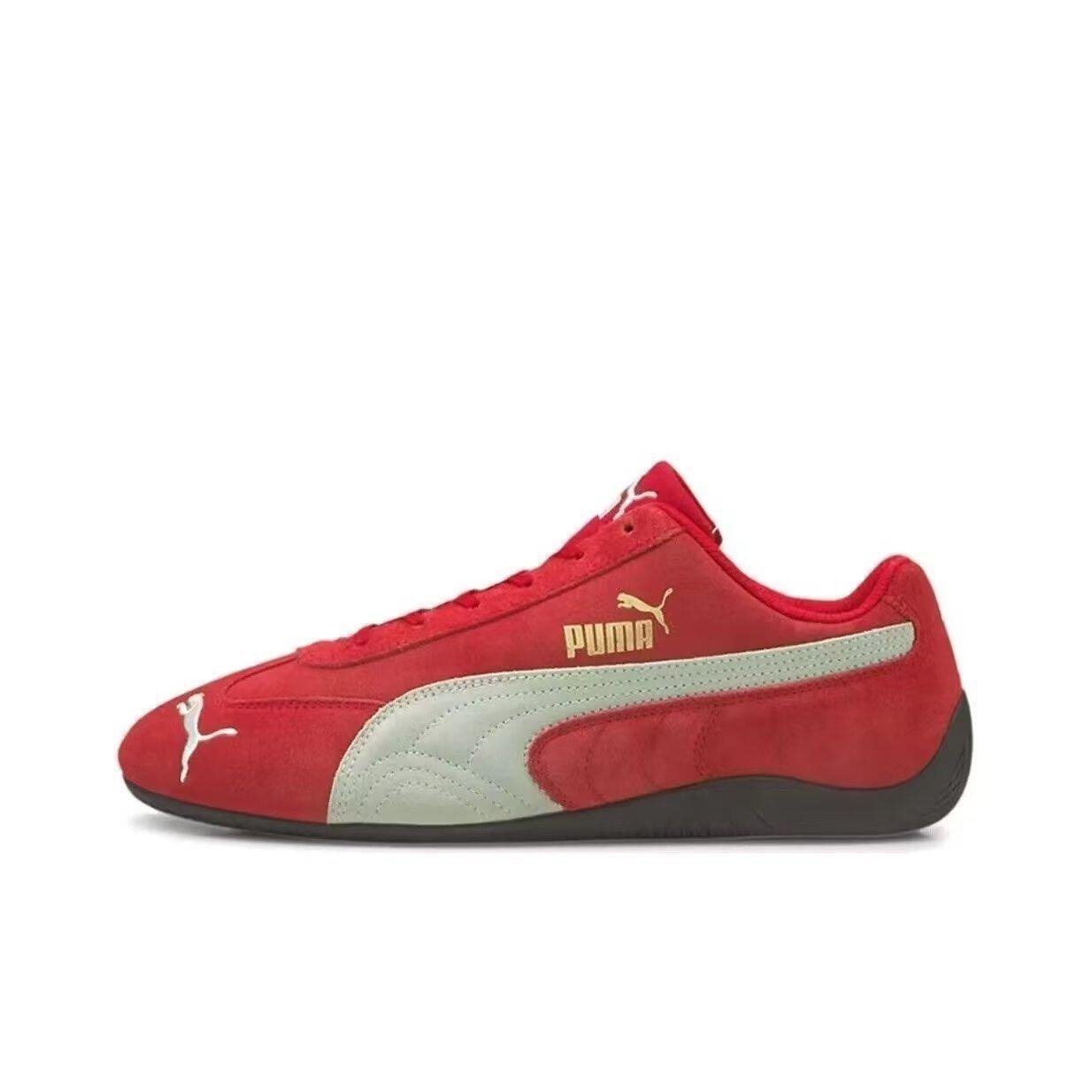 PUMA Low-Top Sneakers - Red and White