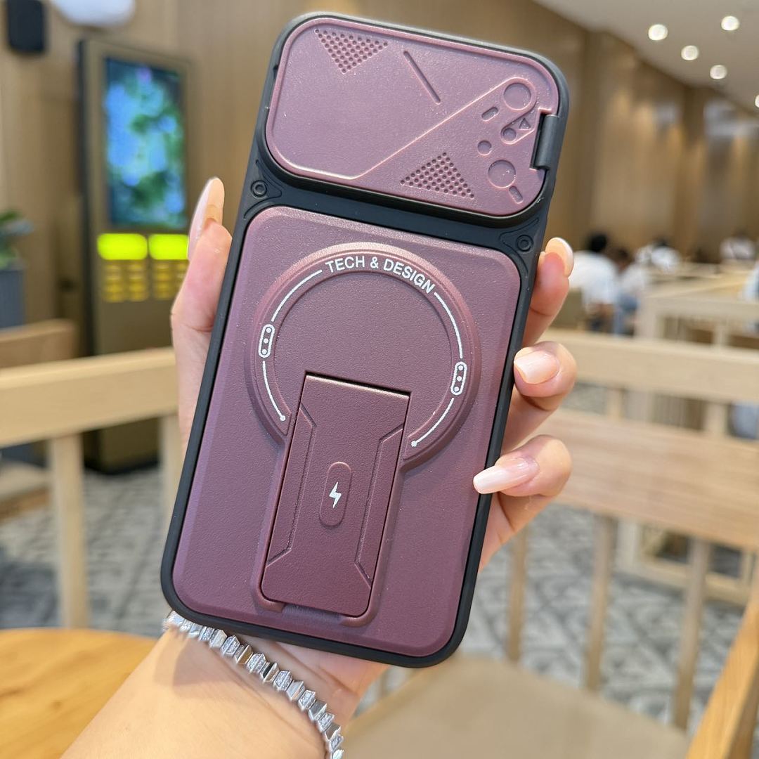 Magnetic Kickstand Phone Case
