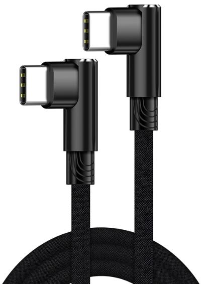 F123 Dual Right-Angle USB-C Cable