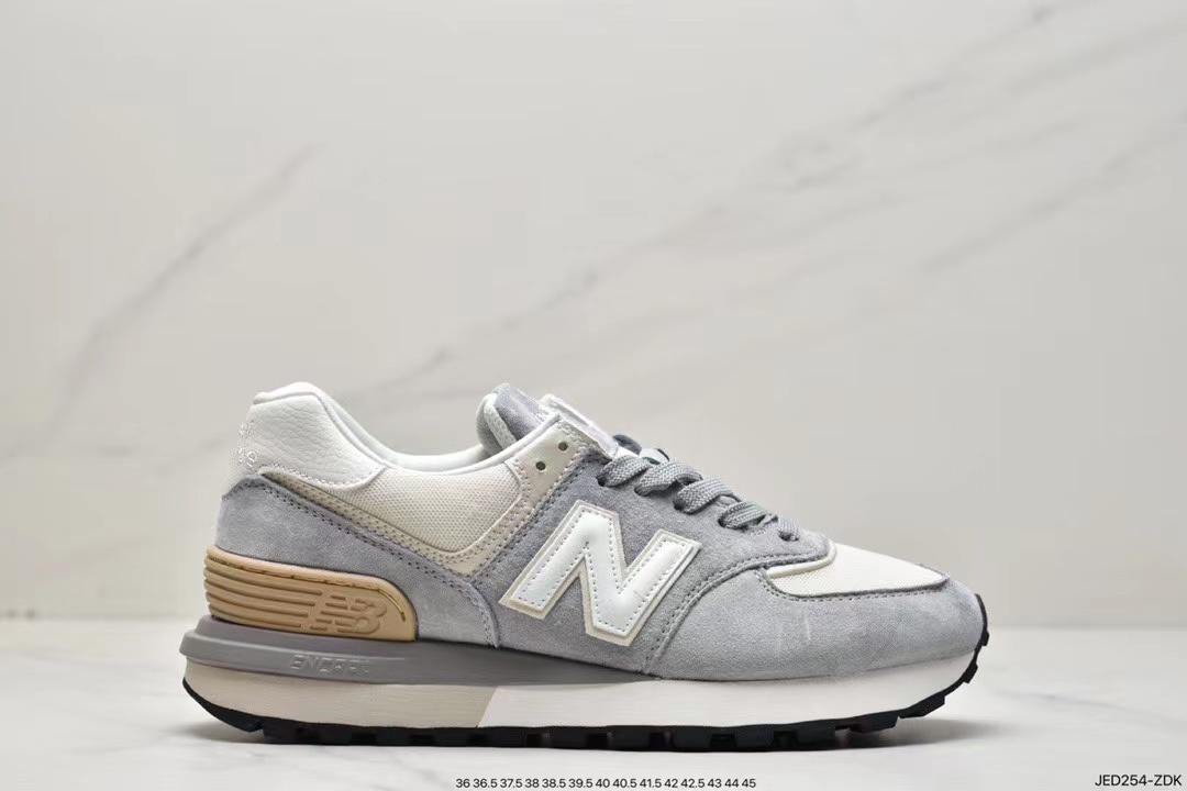 New Balance JED254-ZDK Gray Suede Sneaker