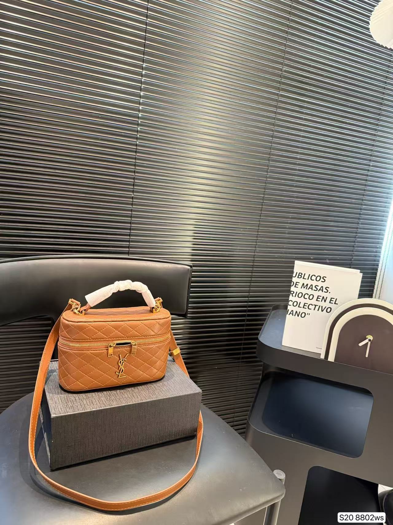 YSL Quilted Vanity Crossbody Bag 8020