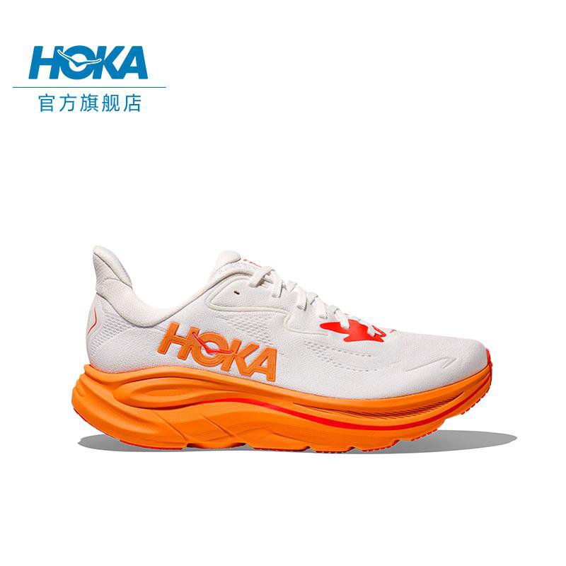 HOKA Running Shoe - White/Orange