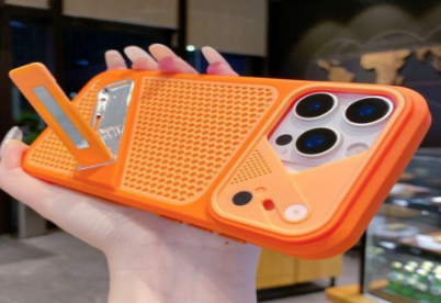 Orange Kickstand Phone Case