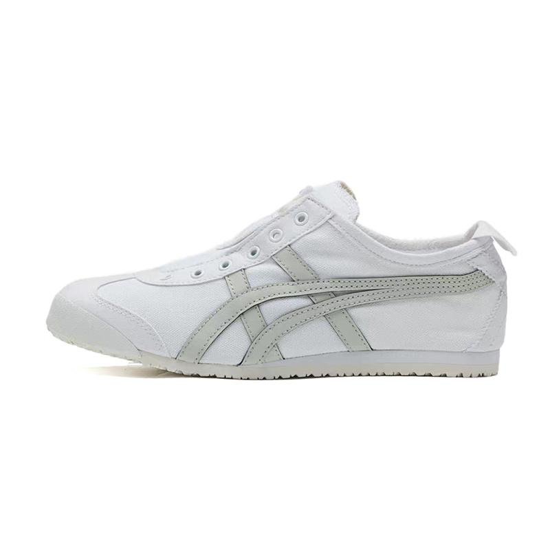 White Low-Top Casual Sneaker