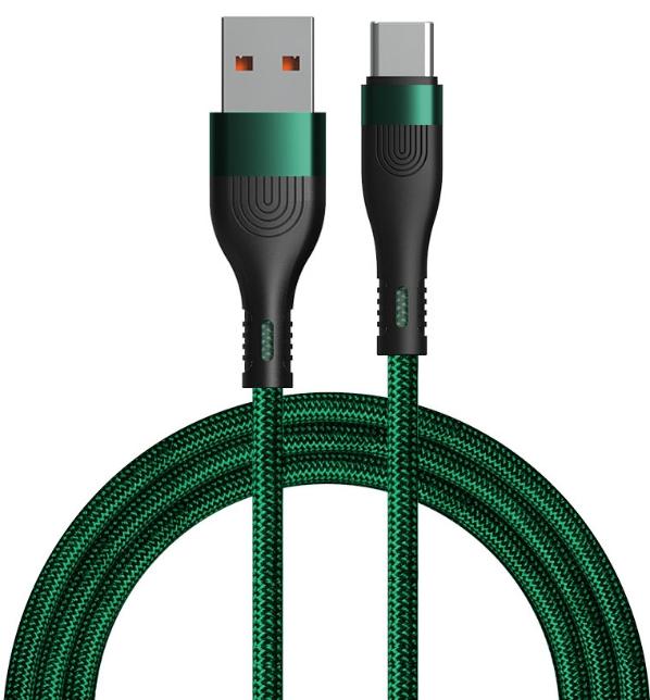 F289 USB-A to USB-C Braided Aluminum Alloy Cable