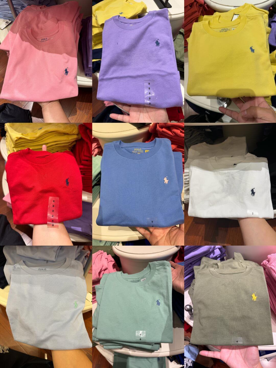 Polo Ralph Lauren Pink Crew-Neck T-Shirt