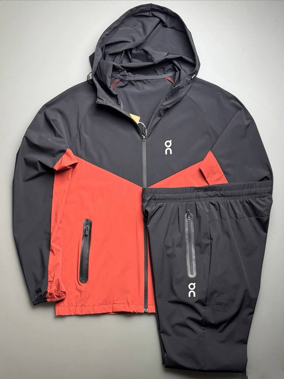 On Color-Block Hooded Tracksuit