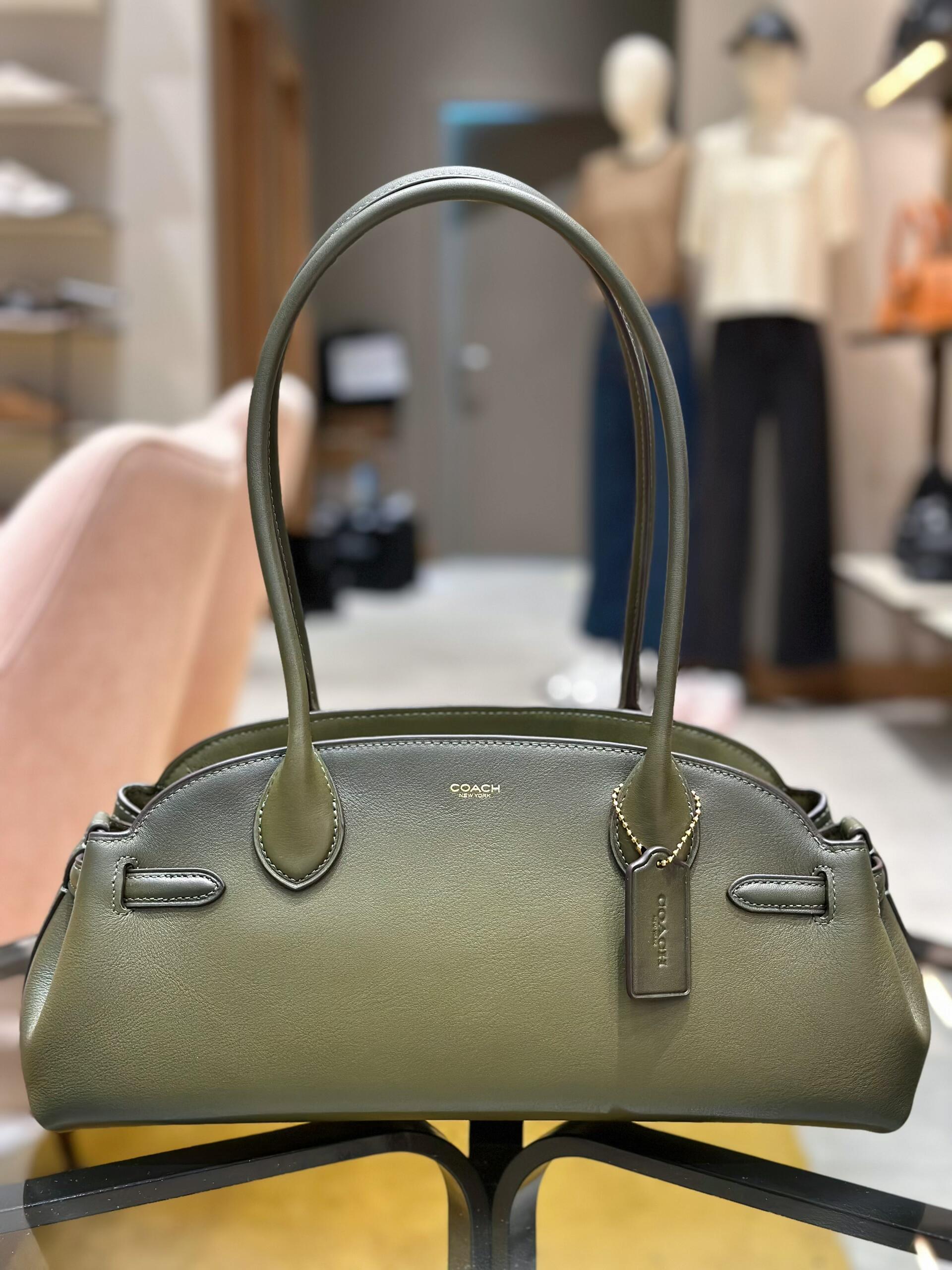 COACH Olive Green Satchel