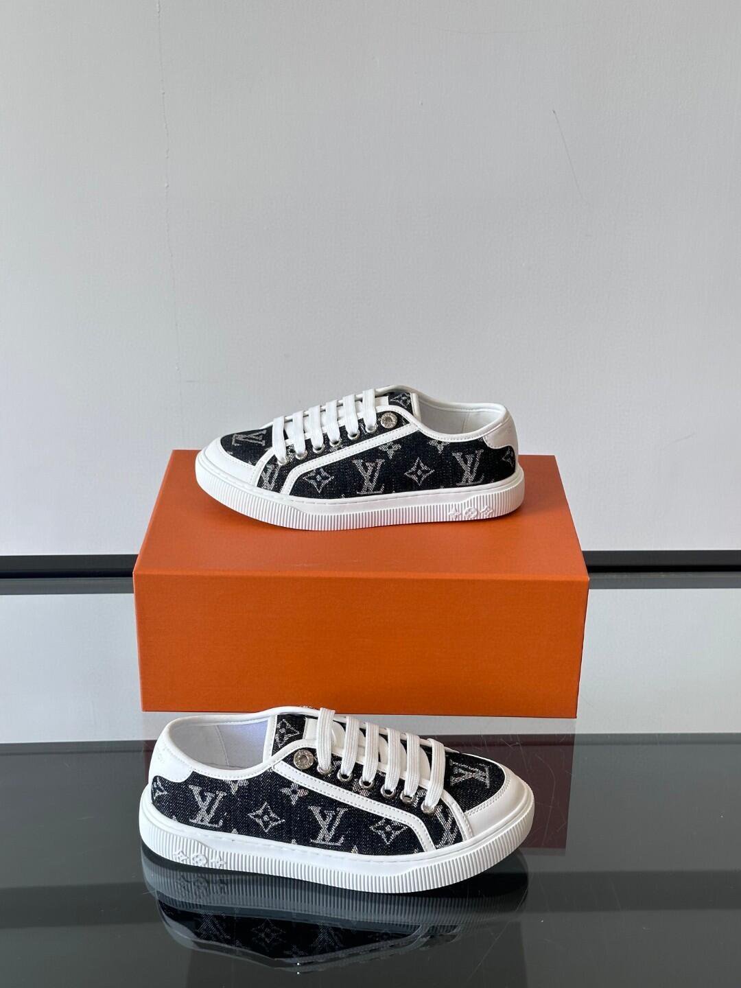 LV Monogram Low-Top Sneakers