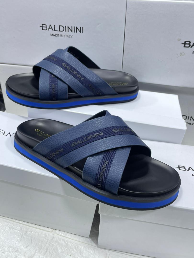 Baldinini Crossover Slide Sandals