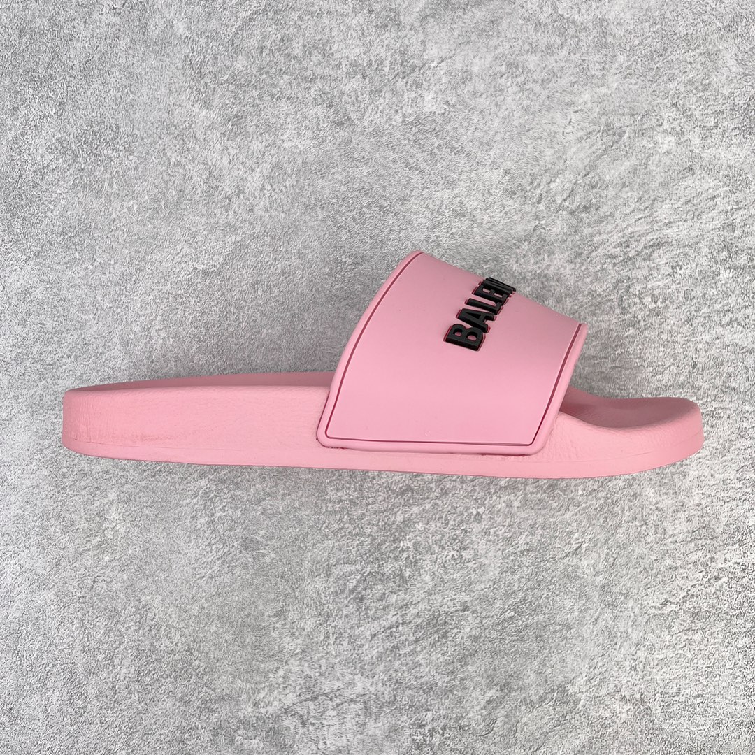 Balenciaga Logo Slide Sandal