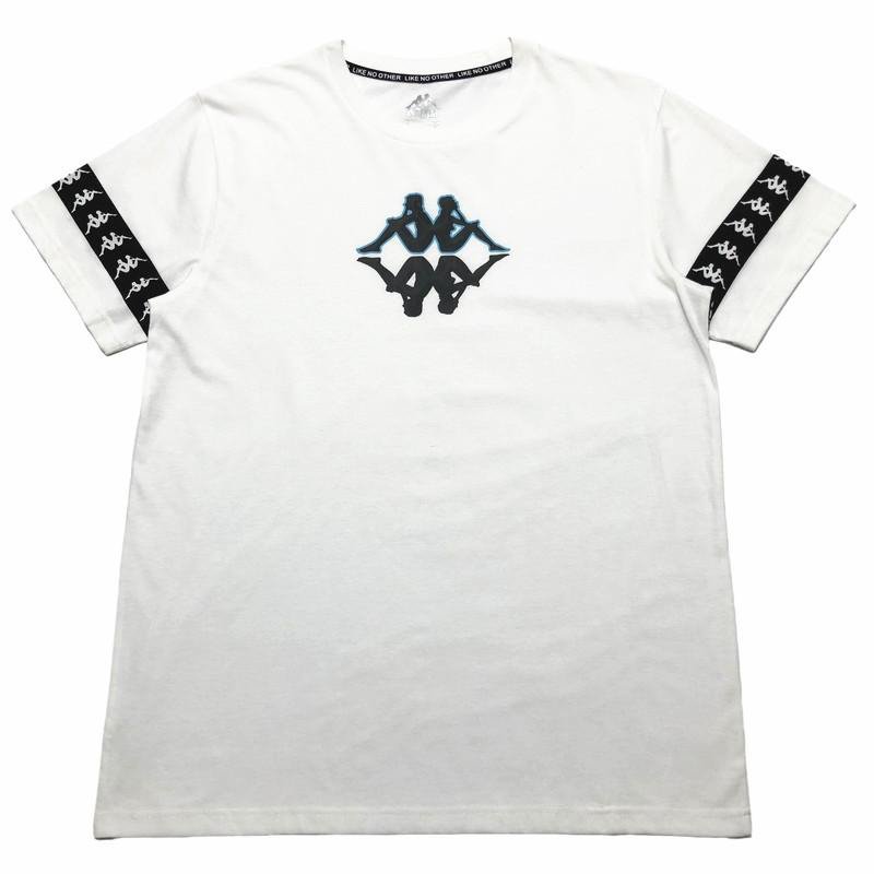 Kappa Mirrored Logo Sleeve-Tape T-Shirt
