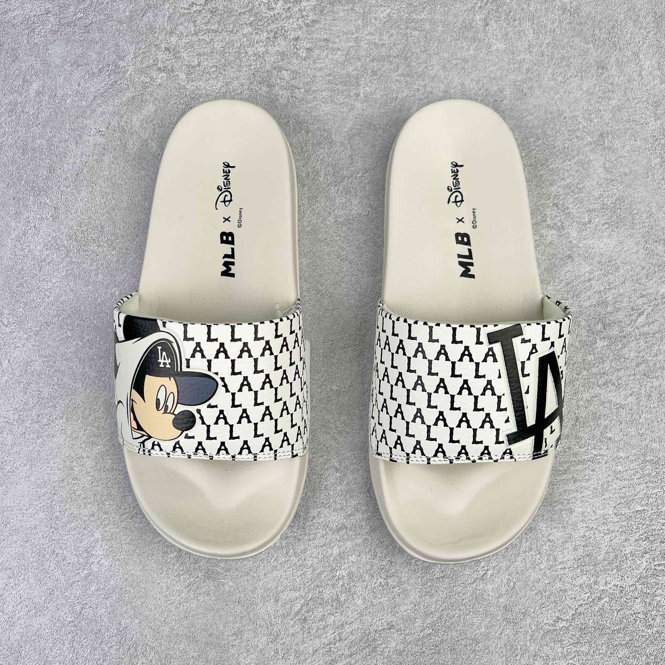 MLB x Disney LA Mickey Slide Sandals