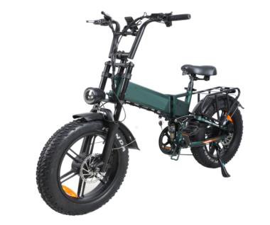 Folding Fat-Tire Electric Bicycle