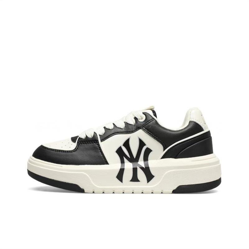 Black and White NY Platform Sneaker