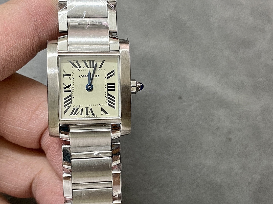 Cartier Tank Stainless Steel Watch