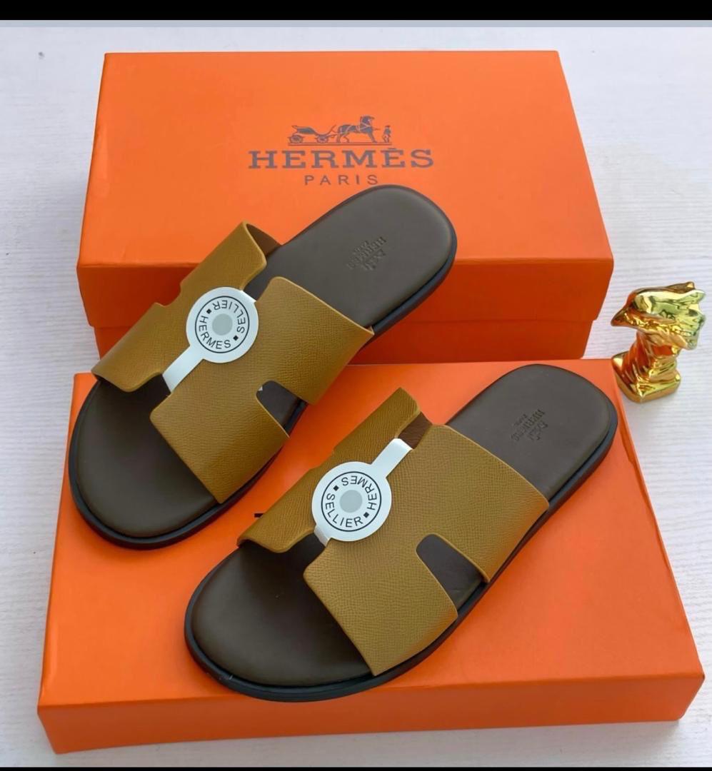 Hermès H-Strap Slide Sandals