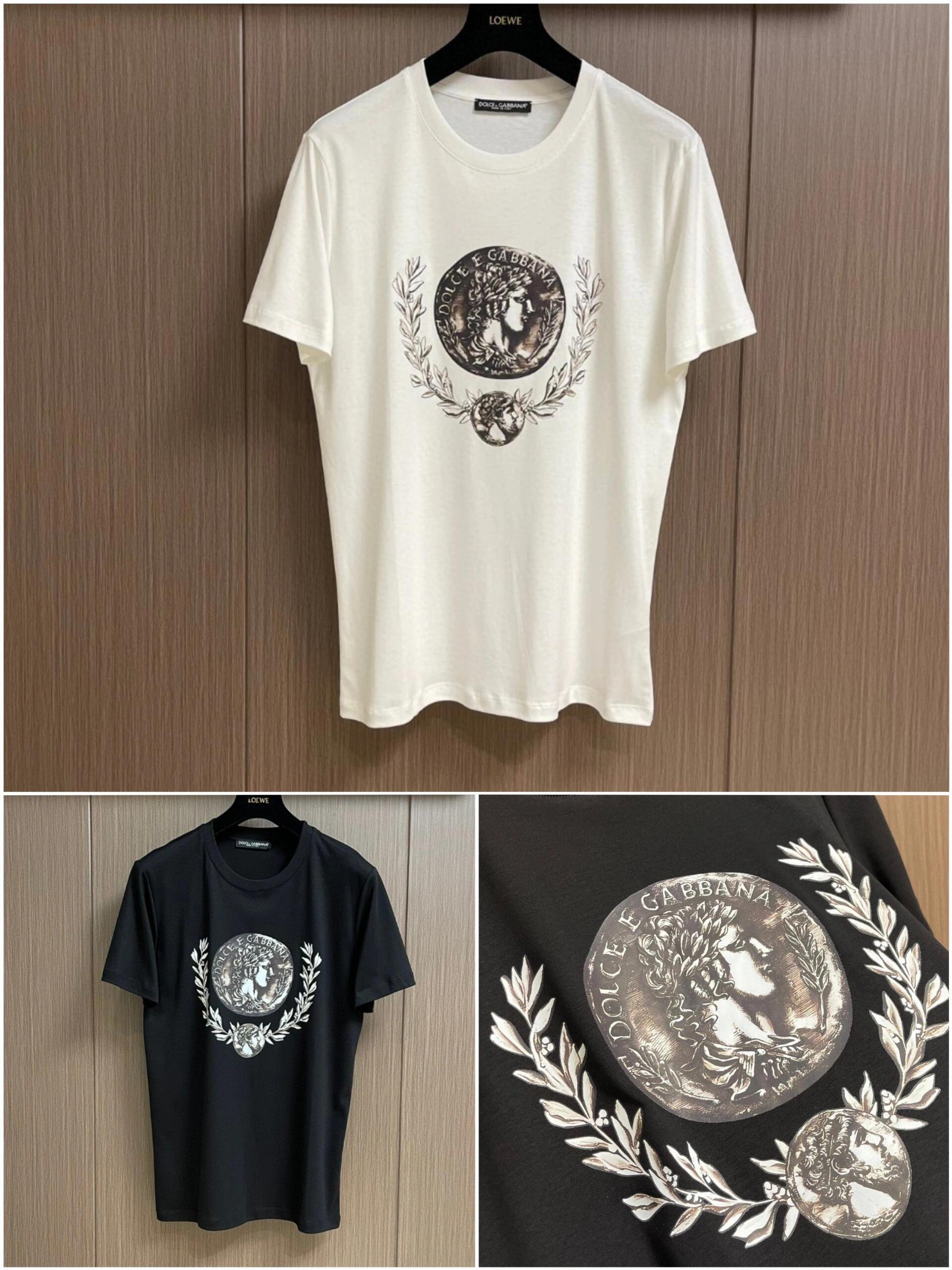 Dolce & Gabbana Medallion Laurel T-Shirt