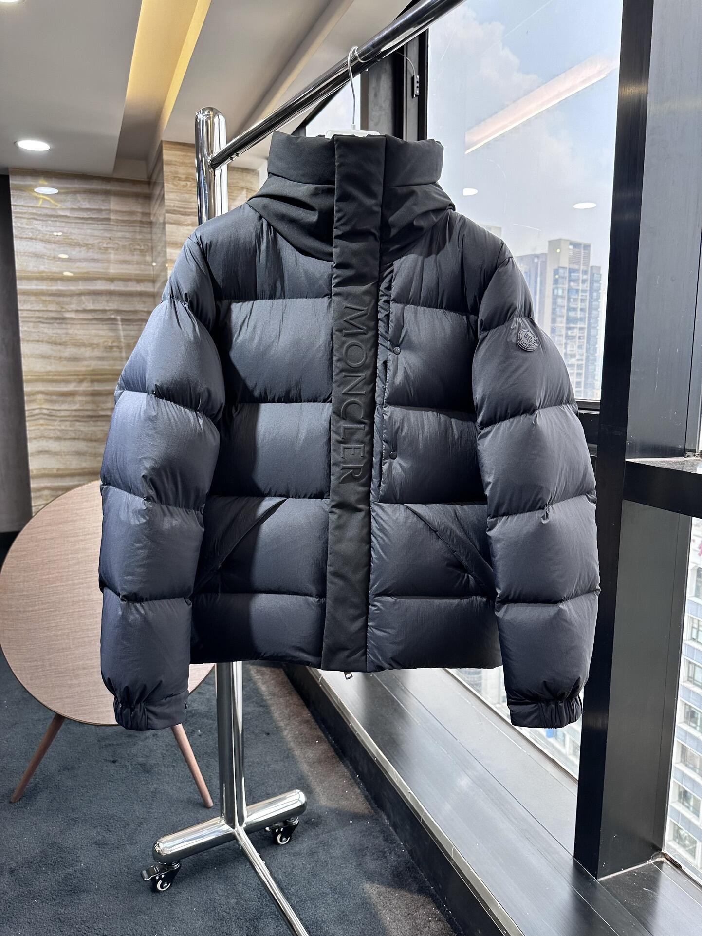 MONCLER High-Neck Puffer Jacket