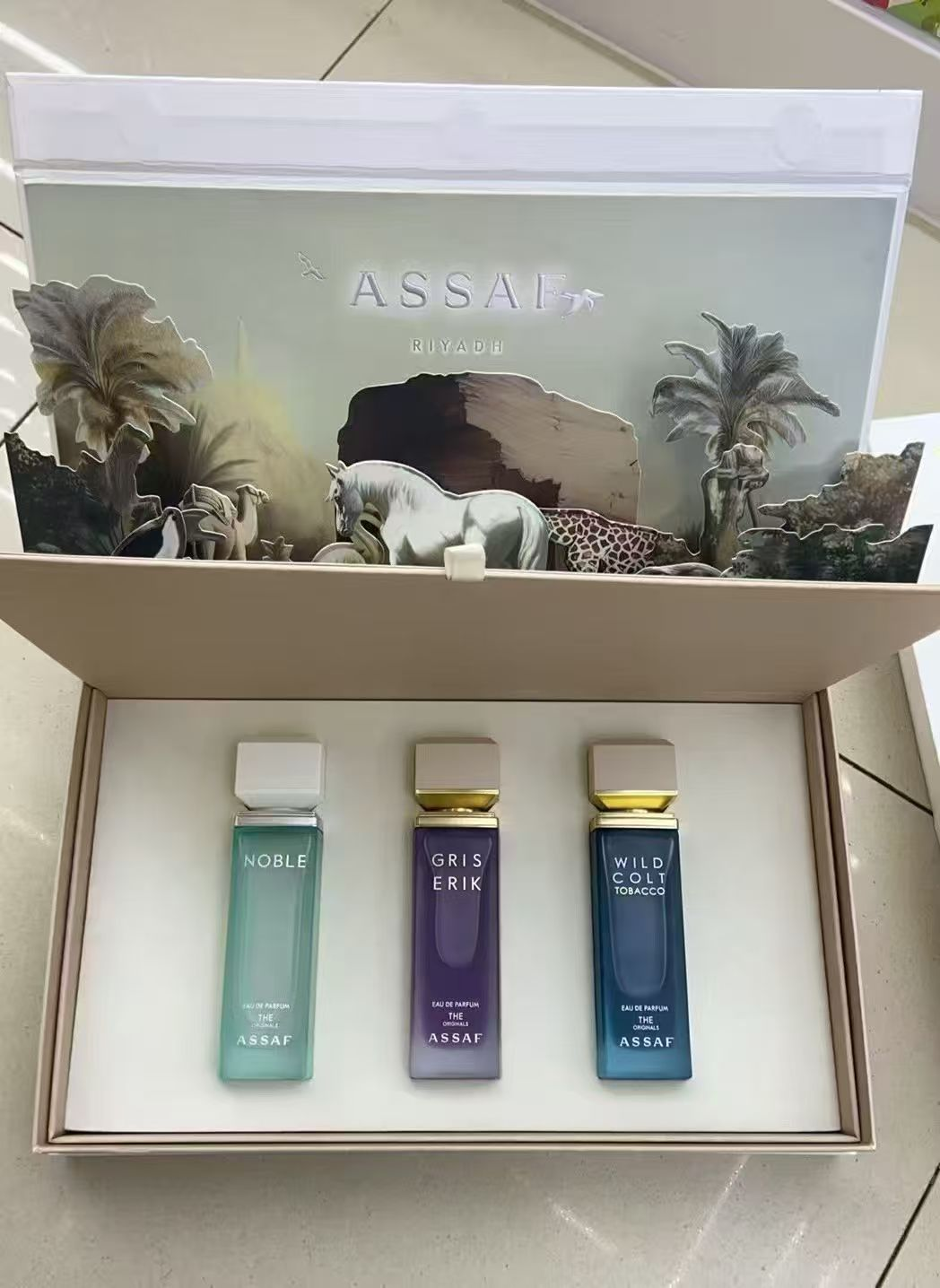 ASSAF Three-Piece Eau de Parfum Gift Set