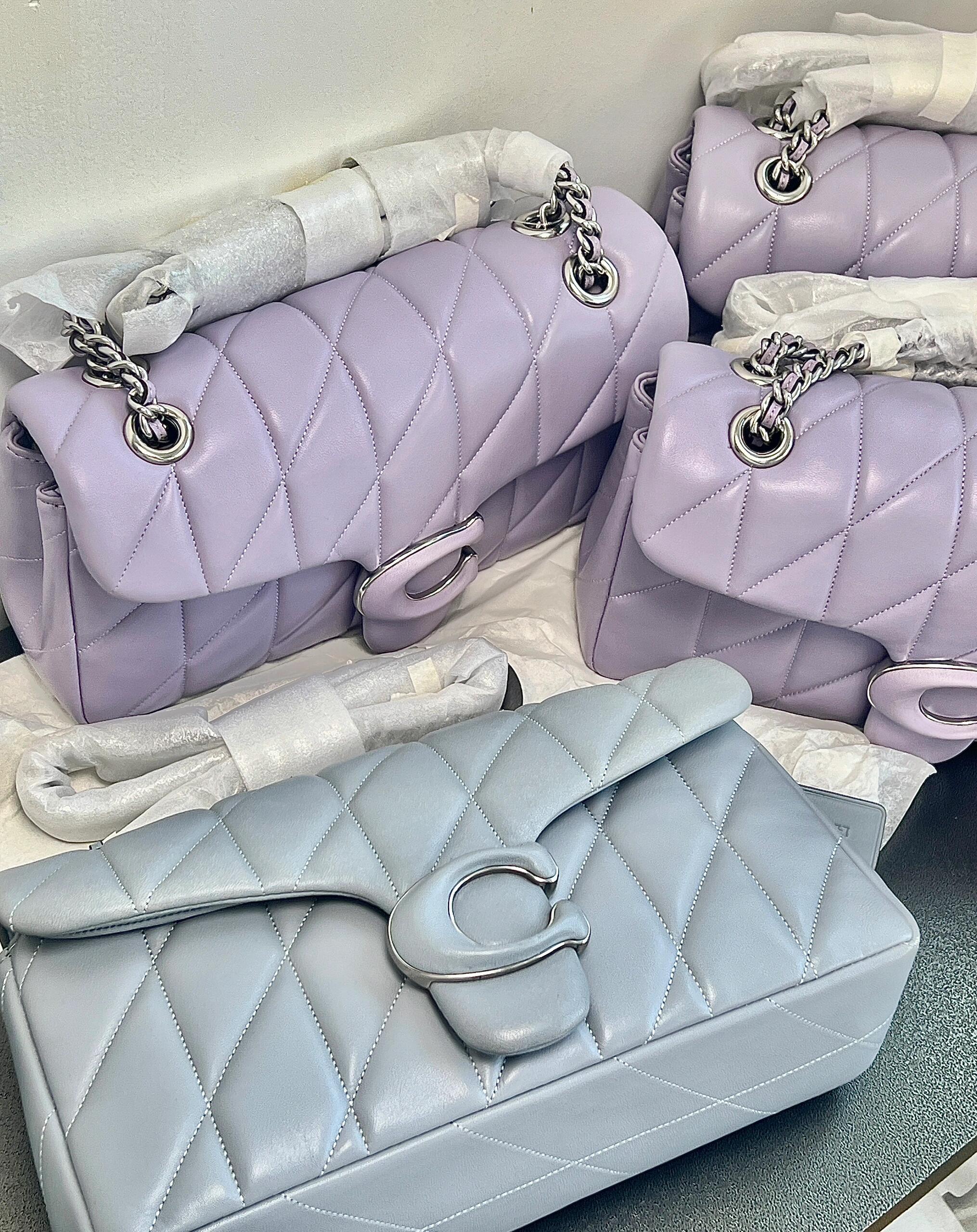 Quilted Chain-Strap Shoulder Bag