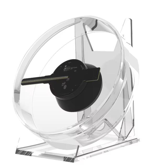 11A Mini Hologram Fan with Bluetooth Speaker