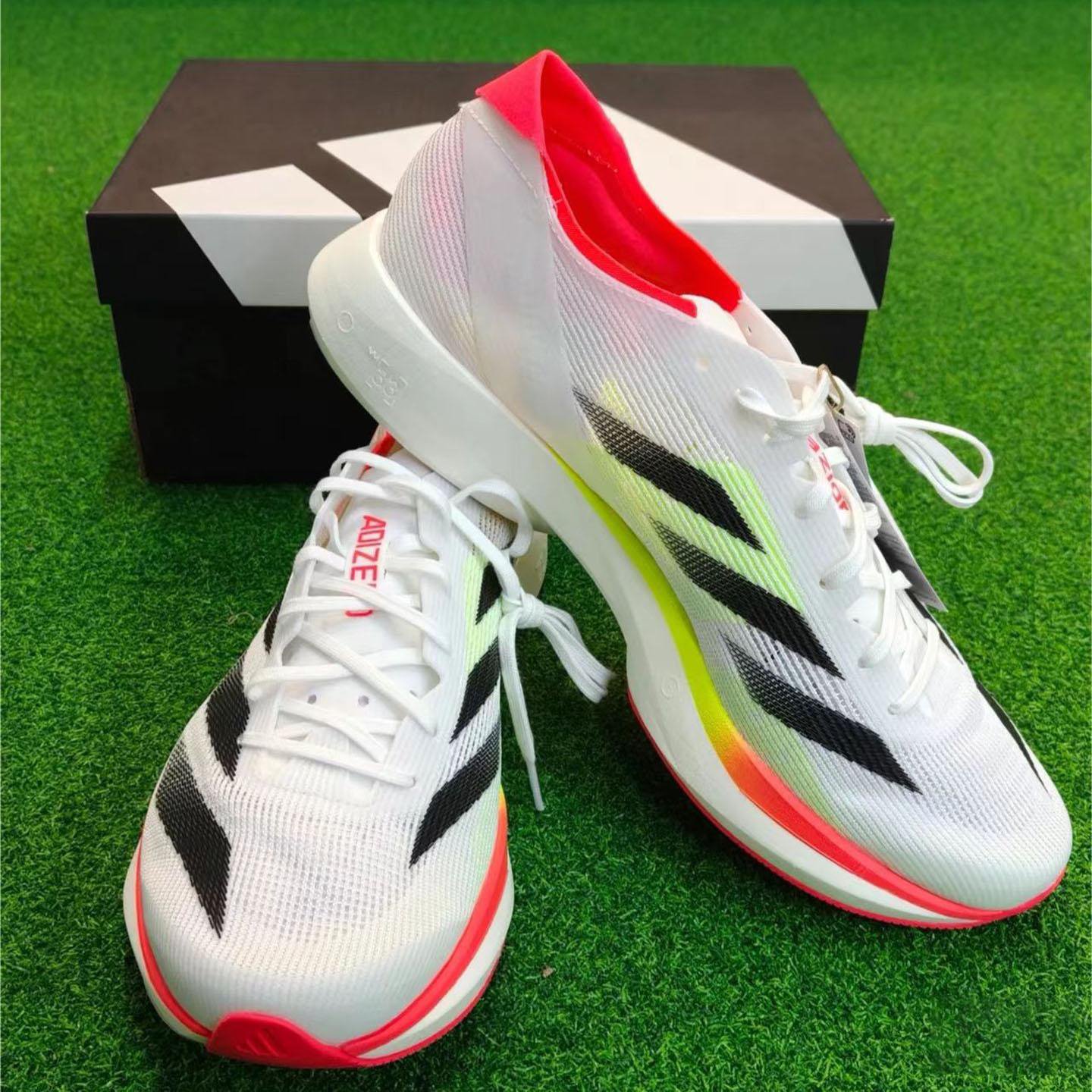 adidas Adizero White Running Shoes