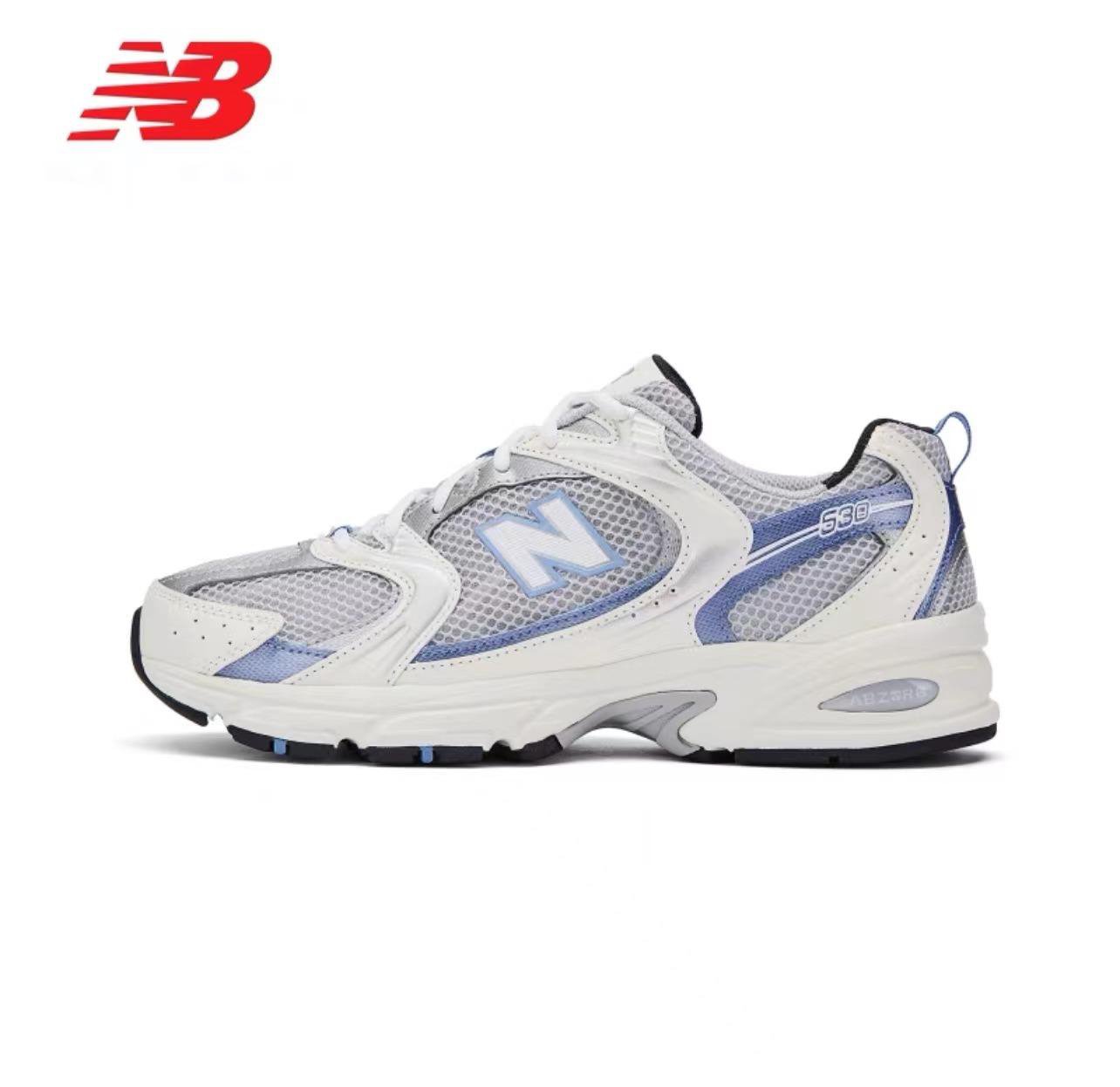 New Balance 530 White/Blue Sneakers