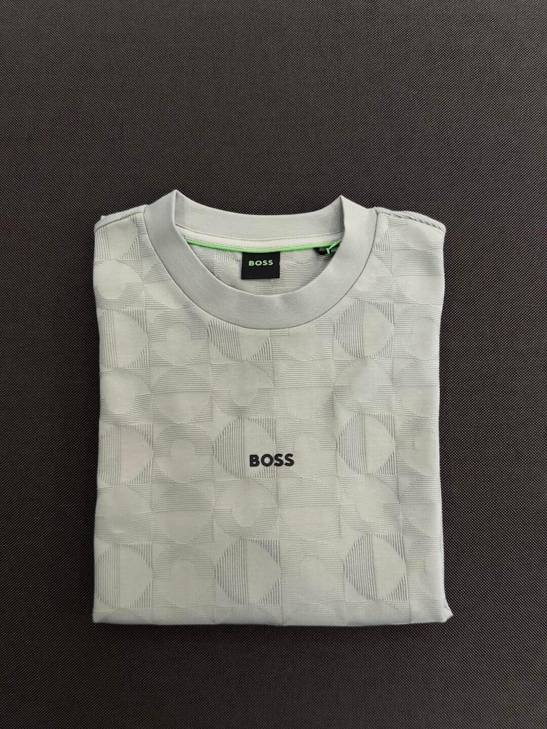 BOSS All-Over Geometric Logo T-Shirt