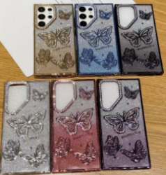 Glitter Butterfly Phone Case