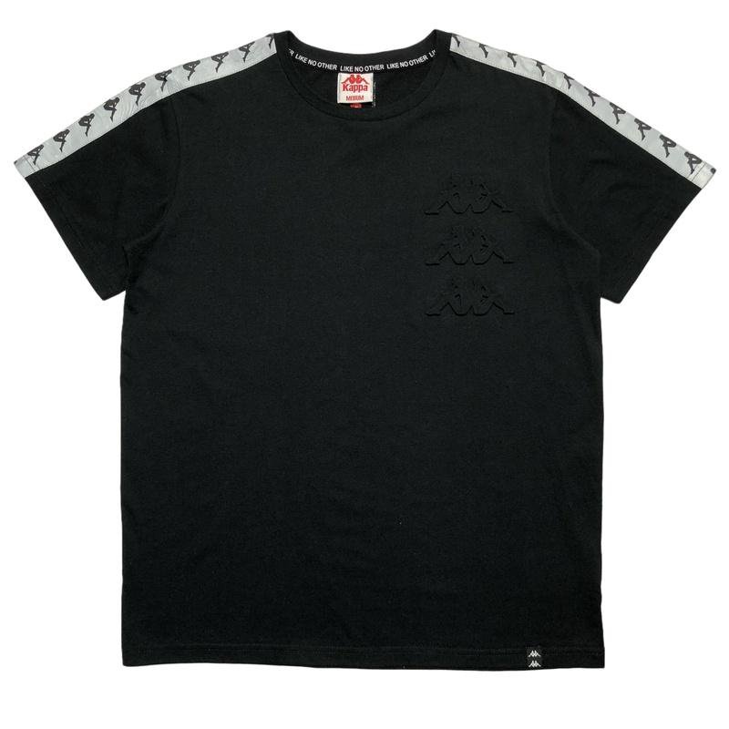 Kappa Tonal Stacked-Logo T-Shirt