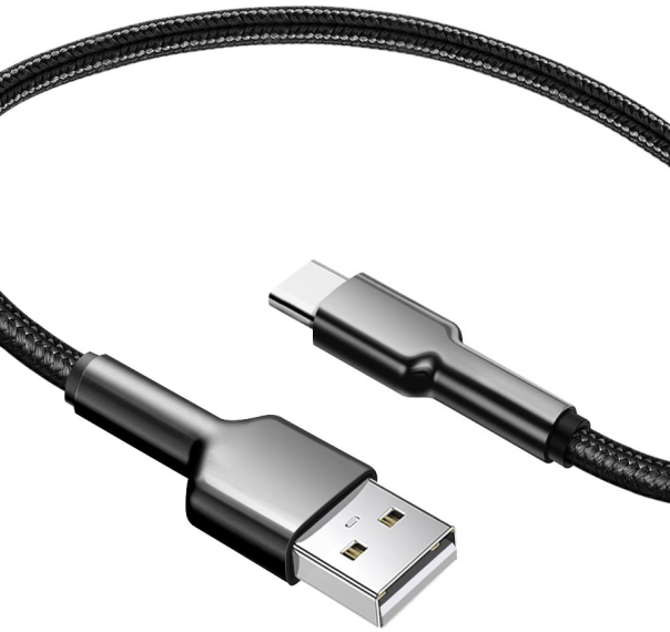 F221 Zinc-Alloy Braided USB-C Cable