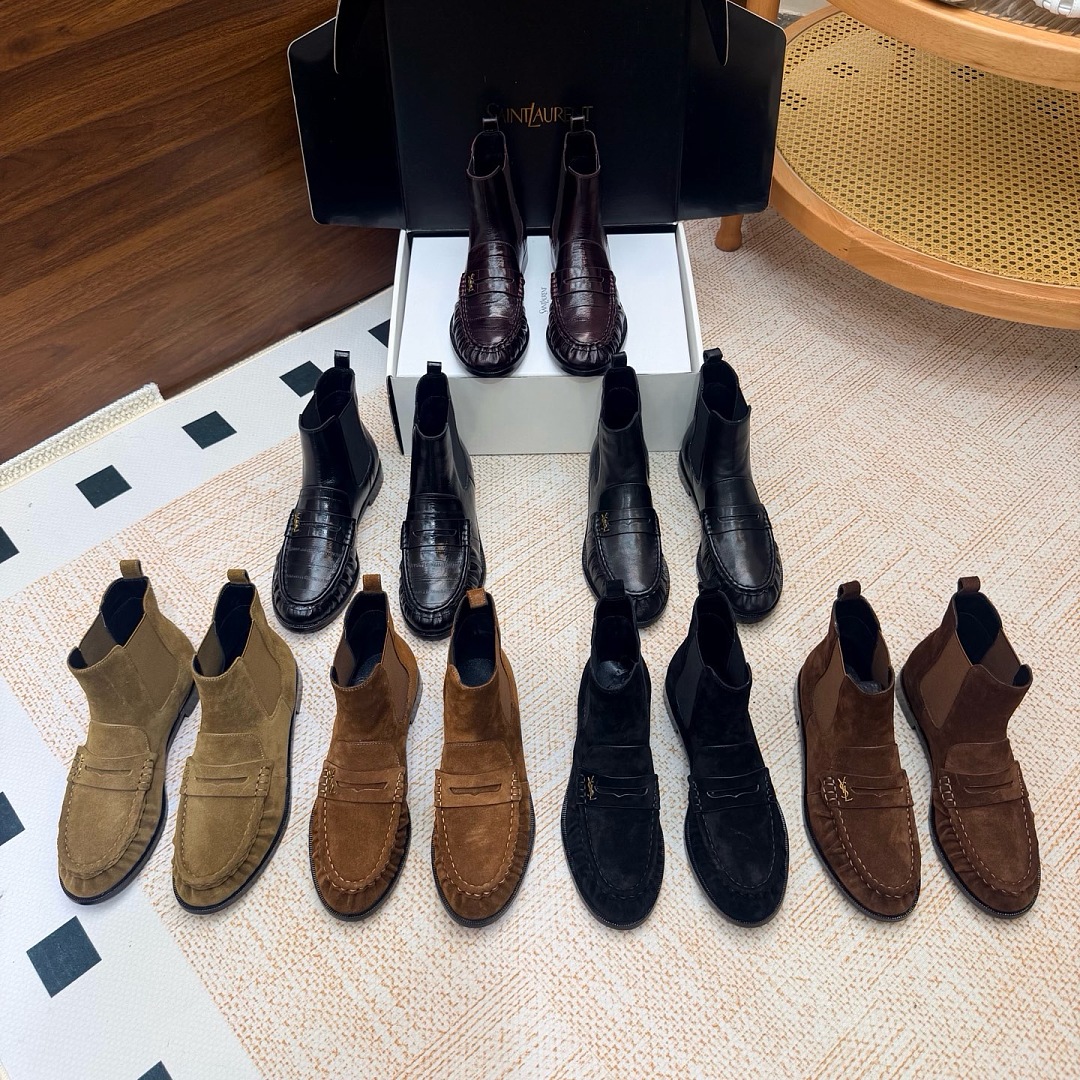 Men's Chelsea Penny Loafer Boots