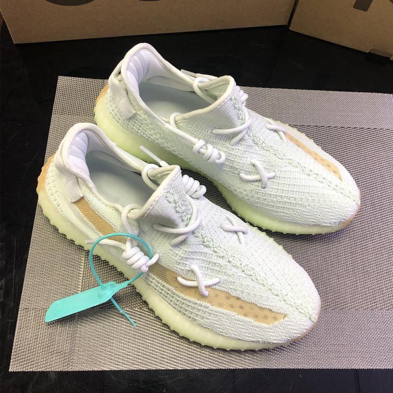 White Knit Sneakers with Tan Side Panels