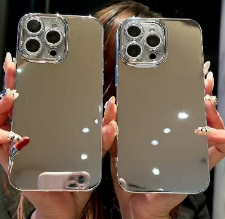 Silver Mirror Phone Case