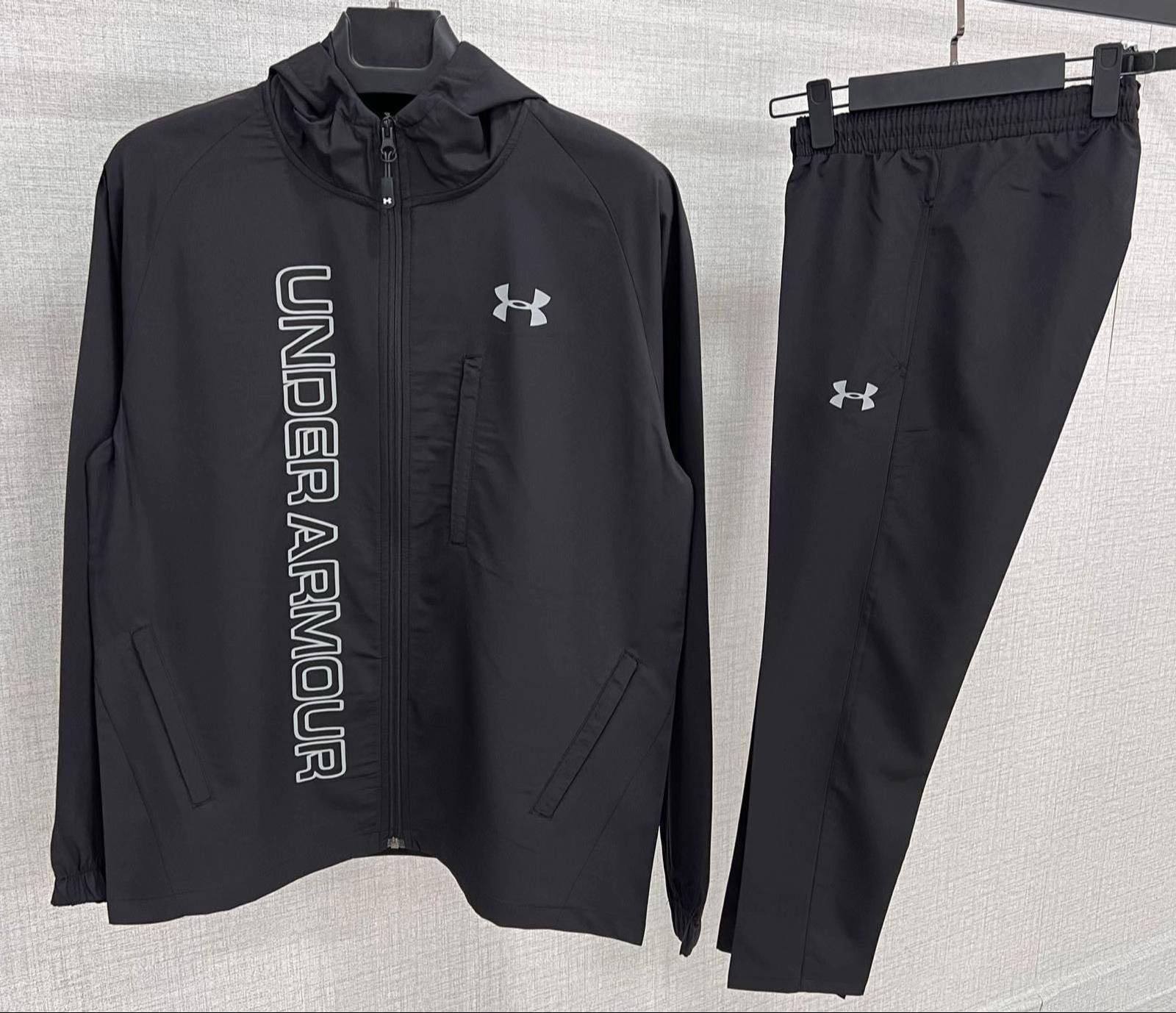 Under Armour Black Logo Tracksuit