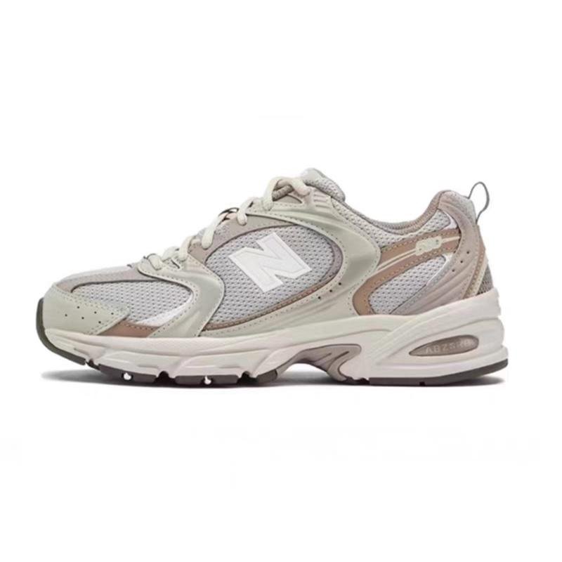 New Balance 530 Beige and Pink Running Shoes