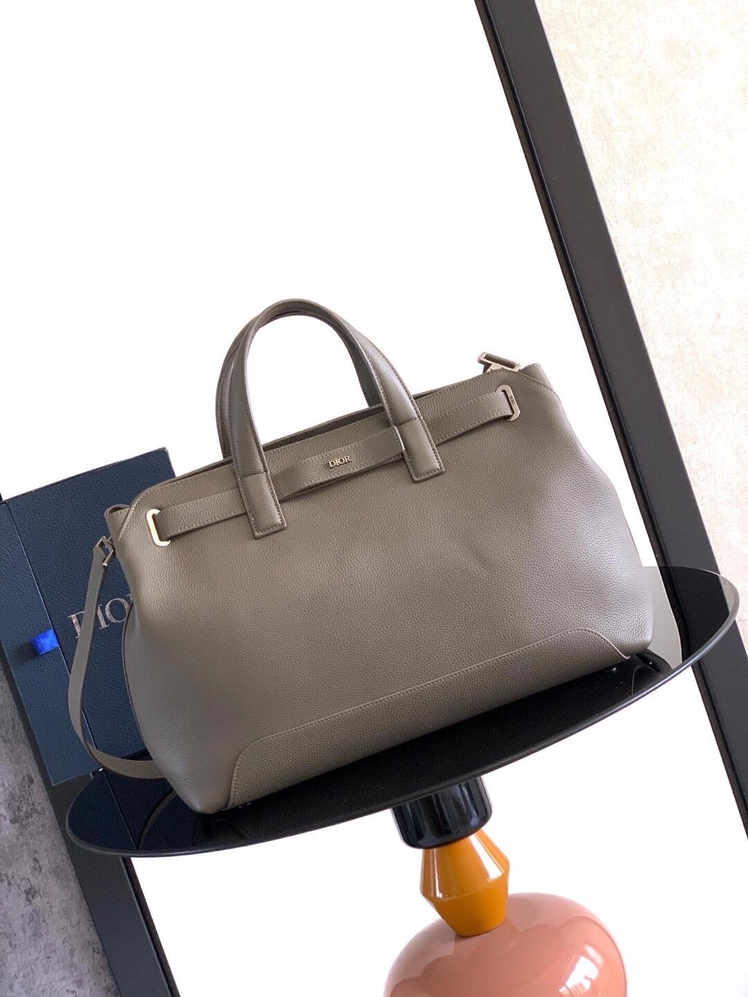 Dior Grained Travel Tote Bag
