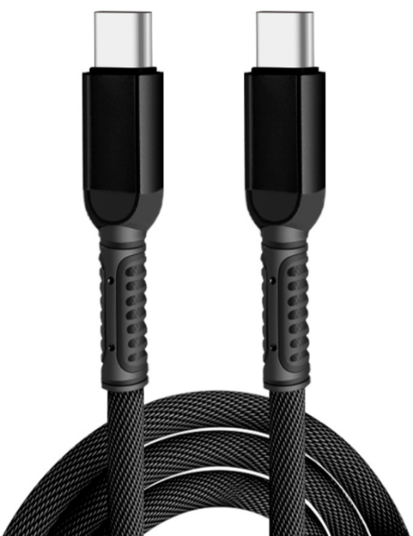 F167 USB-C to USB-C U-Lock Braided Cable