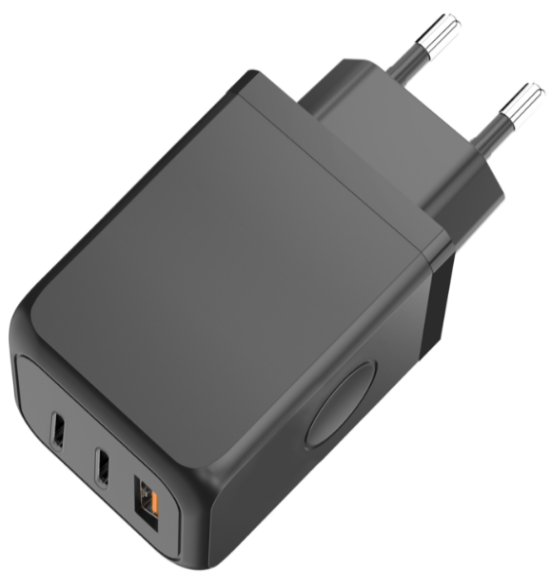 M168 65W Three-Port Wall Charger