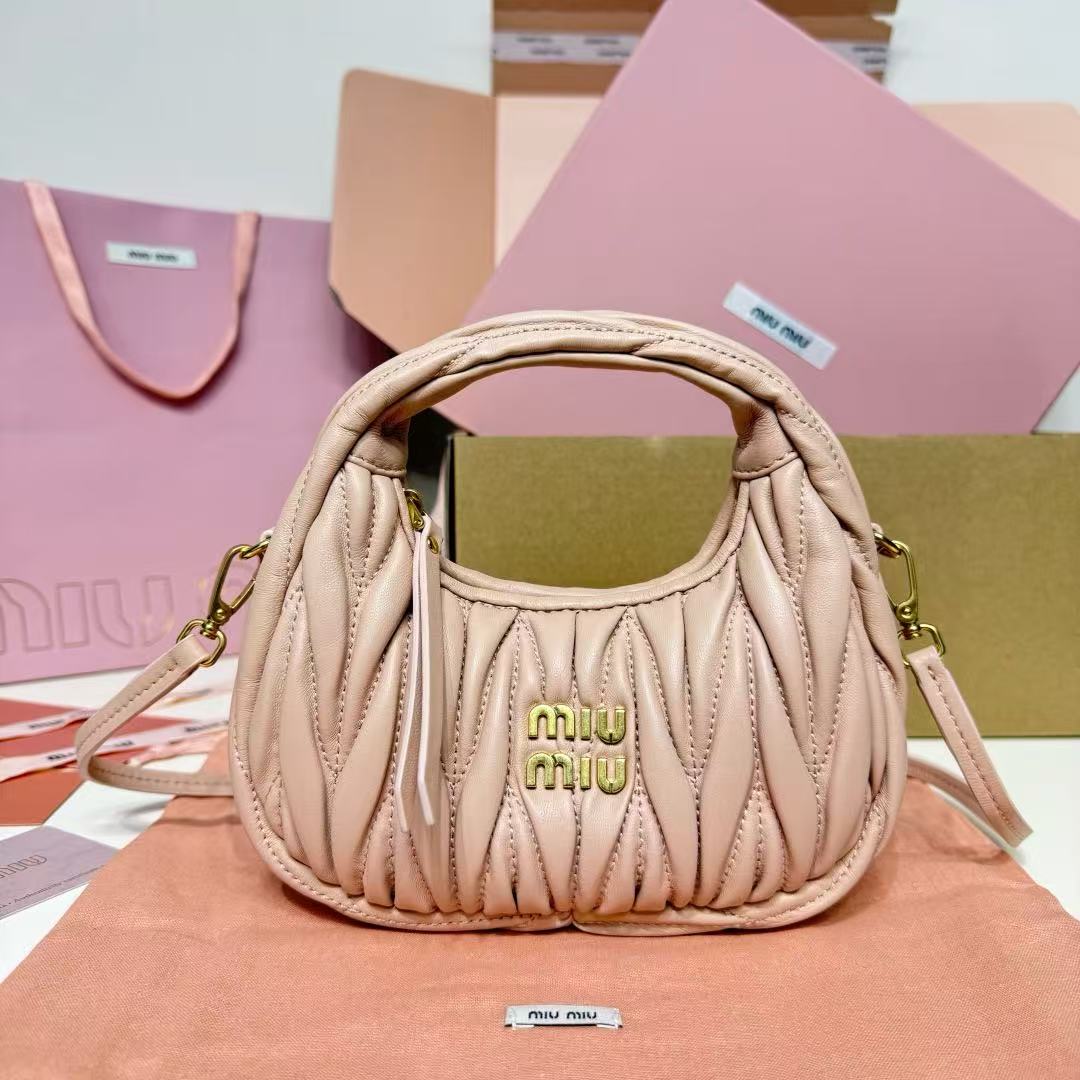 Miu Miu Matelassé Mini Handbag