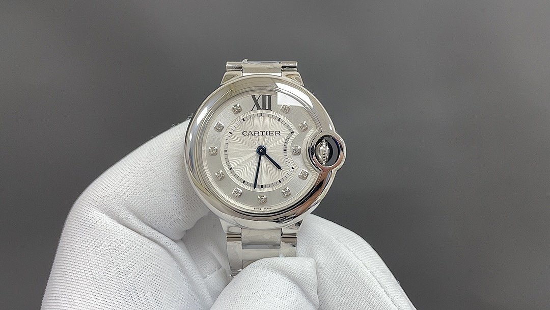 Cartier Ballon Bleu Silver Watch