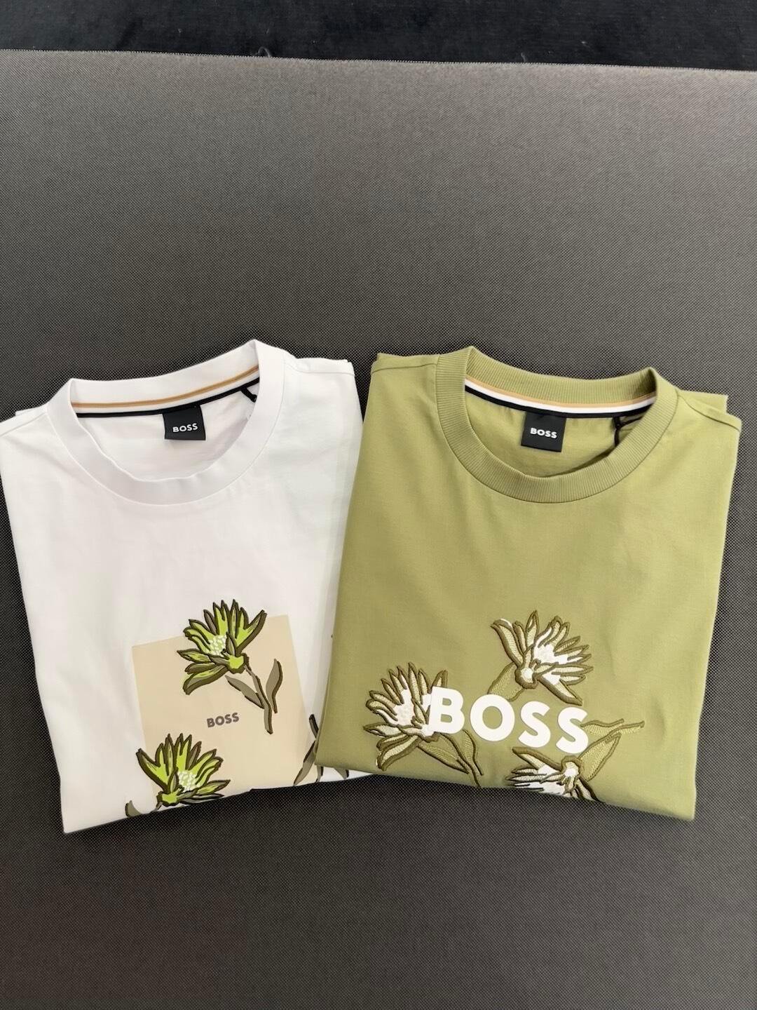BOSS Floral Graphic T-Shirt